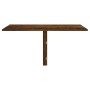 Mesa de pared plegable contrachapada roble ahumado 100x60x56 cm de vidaXL, Mesas plegables - Ref: Foro24-342650, Precio: 72,3...