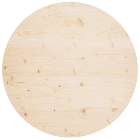 Superficie de mesa madera maciza de pino Ø90x2,5 cm de vidaXL, Tableros para mesas - Ref: Foro24-813650, Precio: 92,13 €, Des...