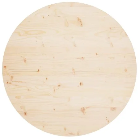 Tischoberfläche aus massivem Kiefernholz Ø90x2,5 cm von vidaXL, Tischplatten - Ref: Foro24-813650, Preis: 82,22 €, Rabatt: %