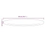 Superficie de mesa madera maciza de pino Ø90x2,5 cm de vidaXL, Tableros para mesas - Ref: Foro24-813650, Precio: 92,13 €, Des...