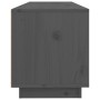 Mueble de TV de madera maciza de pino gris 100x34x40 cm de vidaXL, Muebles TV - Ref: Foro24-818227, Precio: 68,35 €, Descuent...