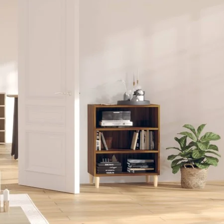 Aparador madera de ingeniería marrón roble 57x35x70 cm de vidaXL, Aparadores - Ref: Foro24-813190, Precio: 44,07 €, Descuento: %