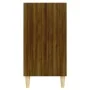 Aparador madera de ingeniería marrón roble 57x35x70 cm de vidaXL, Aparadores - Ref: Foro24-813190, Precio: 44,07 €, Descuento: %
