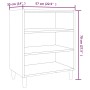 Aparador madera de ingeniería marrón roble 57x35x70 cm de vidaXL, Aparadores - Ref: Foro24-813190, Precio: 45,98 €, Descuento: %