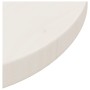 Superficie de mesa madera maciza de pino blanco Ø30x2,5 cm de vidaXL, Tableros para mesas - Ref: Foro24-813651, Precio: 15,58...