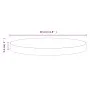 Superficie de mesa madera maciza de pino blanco Ø30x2,5 cm de vidaXL, Tableros para mesas - Ref: Foro24-813651, Precio: 15,15...
