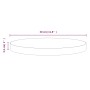 Superficie de mesa madera maciza de pino blanco Ø30x2,5 cm de vidaXL, Tableros para mesas - Ref: Foro24-813651, Precio: 15,58...