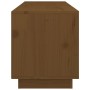 Mueble de TV madera maciza de pino marrón miel 105x34x40 cm de vidaXL, Muebles TV - Ref: Foro24-818223, Precio: 58,78 €, Desc...