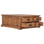 Mesa de centro de madera maciza de teca 68x68x30 cm en Mesas de centro | Comprar online en Foru.es