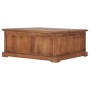 Mesa de centro de madera maciza de teca 68x68x30 cm en Mesas de centro | Comprar online en Foru.es