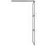 Halbmattschwarze ESG-Glas-Duschabtrennung 80x195 cm von vidaXL, Duschwände und Duschwände - Ref: Foro24-151872, Preis: 155,84...