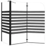 Mampara de baño a rayas vidrio templado 120x68x130 cm de vidaXL, Puertas de ducha - Ref: Foro24-151863, Precio: 234,45 €, Des...