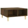 Mesa de centro madera de ingeniería roble ahumado 60x60x30 cm de vidaXL, Mesas de centro - Ref: Foro24-813164, Precio: 37,52 ...