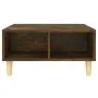 Mesa de centro madera de ingeniería roble ahumado 60x60x30 cm de vidaXL, Mesas de centro - Ref: Foro24-813164, Precio: 37,52 ...