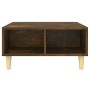 Mesa de centro madera de ingeniería roble ahumado 60x60x30 cm de vidaXL, Mesas de centro - Ref: Foro24-813164, Precio: 38,34 ...