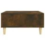 Mesa de centro madera de ingeniería roble ahumado 60x60x30 cm de vidaXL, Mesas de centro - Ref: Foro24-813164, Precio: 37,52 ...