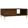 Mesa de centro madera de ingeniería roble marrón 90x60x35 cm de vidaXL, Mesas de centro - Ref: Foro24-813172, Precio: 56,82 €...