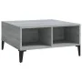 Mesa de centro madera de ingeniería gris Sonoma 60x60x30 cm de vidaXL, Mesas de centro - Ref: Foro24-813168, Precio: 41,21 €,...