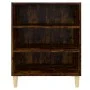 Aparador de aglomerado color roble ahumado 57x35x70 cm de vidaXL, Aparadores - Ref: Foro24-813188, Precio: 41,73 €, Descuento: %