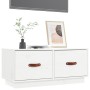 Mueble de TV de madera maciza de pino blanco 80x34x35 cm de vidaXL, Muebles TV - Ref: Foro24-818241, Precio: 88,08 €, Descuen...