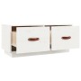 Mueble de TV de madera maciza de pino blanco 80x34x35 cm de vidaXL, Muebles TV - Ref: Foro24-818241, Precio: 88,08 €, Descuen...