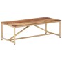 Mesa de centro de madera maciza 120x60x40 cm en Mesas de centro | Comprar online en Foru.es