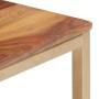Mesa auxiliar de madera maciza 60x60x40 cm en Mesas auxiliares | Comprar online en Foru.es