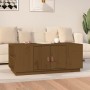 Mesa de centro madera maciza de pino marrón miel 100x50x41 cm de vidaXL, Mesas de centro - Ref: Foro24-818258, Precio: 147,68...