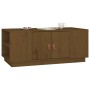 Mesa de centro madera maciza de pino marrón miel 100x50x41 cm de vidaXL, Mesas de centro - Ref: Foro24-818258, Precio: 147,68...