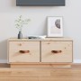 Mueble de TV de madera maciza de pino 80x34x35 cm de vidaXL, Muebles TV - Ref: Foro24-818240, Precio: 62,38 €, Descuento: %