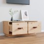 Mueble de TV de madera maciza de pino 80x34x35 cm de vidaXL, Muebles TV - Ref: Foro24-818240, Precio: 62,38 €, Descuento: %