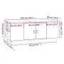 Mesa de centro de madera maciza de pino 100x50x41 cm de vidaXL, Mesas de centro - Ref: Foro24-818255, Precio: 99,28 €, Descue...