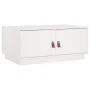 Solid white pine wood coffee table 80x50x35 cm by vidaXL, Coffee table - Ref: Foro24-818251, Price: 79,27 €, Discount: %