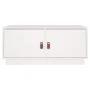 Solid white pine wood coffee table 80x50x35 cm by vidaXL, Coffee table - Ref: Foro24-818251, Price: 79,27 €, Discount: %