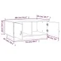 Solid white pine wood coffee table 80x50x35 cm by vidaXL, Coffee table - Ref: Foro24-818251, Price: 79,27 €, Discount: %