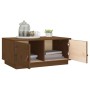 Mesa de centro madera maciza de pino marrón miel 80x50x35 cm de vidaXL, Mesas de centro - Ref: Foro24-818253, Precio: 68,01 €...