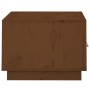 Mesa de centro madera maciza de pino marrón miel 80x50x35 cm de vidaXL, Mesas de centro - Ref: Foro24-818253, Precio: 68,01 €...