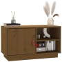Mueble de TV madera maciza de pino marrón miel 70x34x40 cm de vidaXL, Muebles TV - Ref: Foro24-818238, Precio: 66,72 €, Descu...