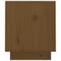 Mueble de TV madera maciza de pino marrón miel 70x34x40 cm de vidaXL, Muebles TV - Ref: Foro24-818238, Precio: 66,72 €, Descu...