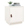 Mesitas de noche 2 uds madera maciza pino blanco 40x34x45 cm de vidaXL, Mesitas de noche - Ref: Foro24-818278, Precio: 68,11 ...
