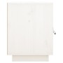 Mesitas de noche 2 uds madera maciza pino blanco 40x34x45 cm de vidaXL, Mesitas de noche - Ref: Foro24-818278, Precio: 68,11 ...