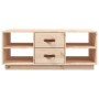 Mesa de centro de madera maciza de pino 100x50x41 cm de vidaXL, Mesas de centro - Ref: Foro24-818270, Precio: 93,39 €, Descue...