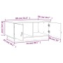 Mesa de centro de madera maciza de pino 80x50x35 cm de vidaXL, Mesas de centro - Ref: Foro24-818250, Precio: 67,69 €, Descuen...