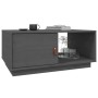 Mesa de centro de madera maciza de pino gris 80x50x35,5 cm de vidaXL, Mesas de centro - Ref: Foro24-818262, Precio: 71,58 €, ...