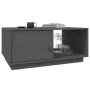 Mesa de centro de madera maciza de pino gris 80x50x35,5 cm de vidaXL, Mesas de centro - Ref: Foro24-818262, Precio: 60,20 €, ...