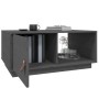 Mesa de centro de madera maciza de pino gris 80x50x35,5 cm de vidaXL, Mesas de centro - Ref: Foro24-818262, Precio: 71,58 €, ...