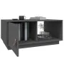 Mesa de centro de madera maciza de pino gris 80x50x35,5 cm de vidaXL, Mesas de centro - Ref: Foro24-818262, Precio: 60,20 €, ...