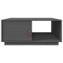 Mesa de centro de madera maciza de pino gris 80x50x35,5 cm de vidaXL, Mesas de centro - Ref: Foro24-818262, Precio: 71,58 €, ...