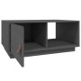 Mesa de centro de madera maciza de pino gris 80x50x35,5 cm de vidaXL, Mesas de centro - Ref: Foro24-818262, Precio: 71,58 €, ...