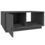 Mesa de centro de madera maciza de pino gris 80x50x35,5 cm de vidaXL, Mesas de centro - Ref: Foro24-818262, Precio: 60,20 €, ...